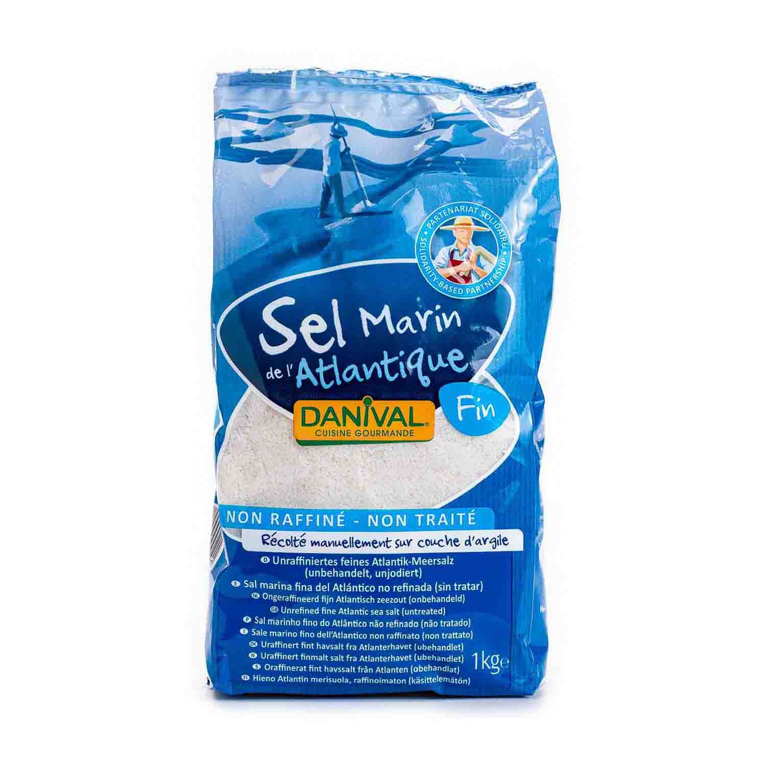 Sal Marina Atlántica Fina 1kg Danival