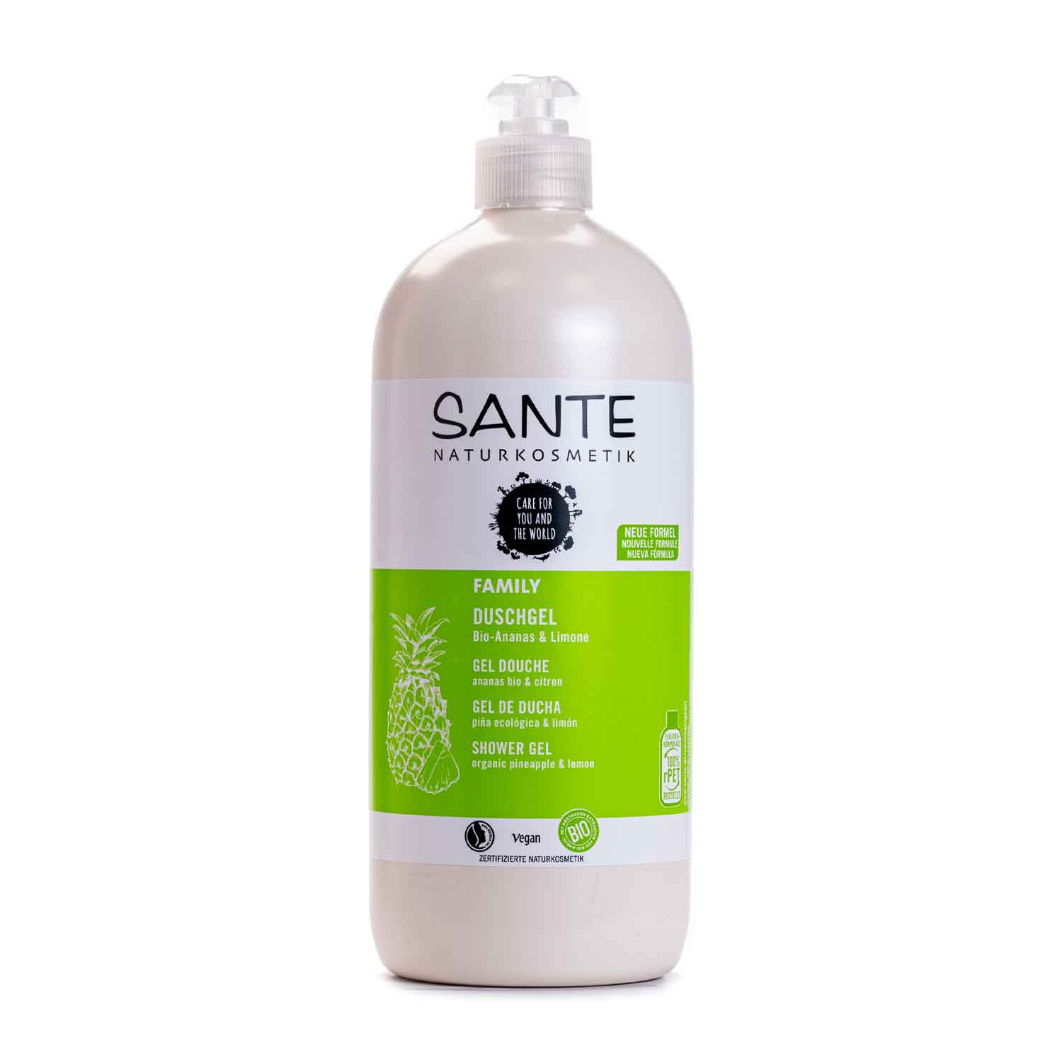 Gel de ducha de limón y piña 950ml Sante