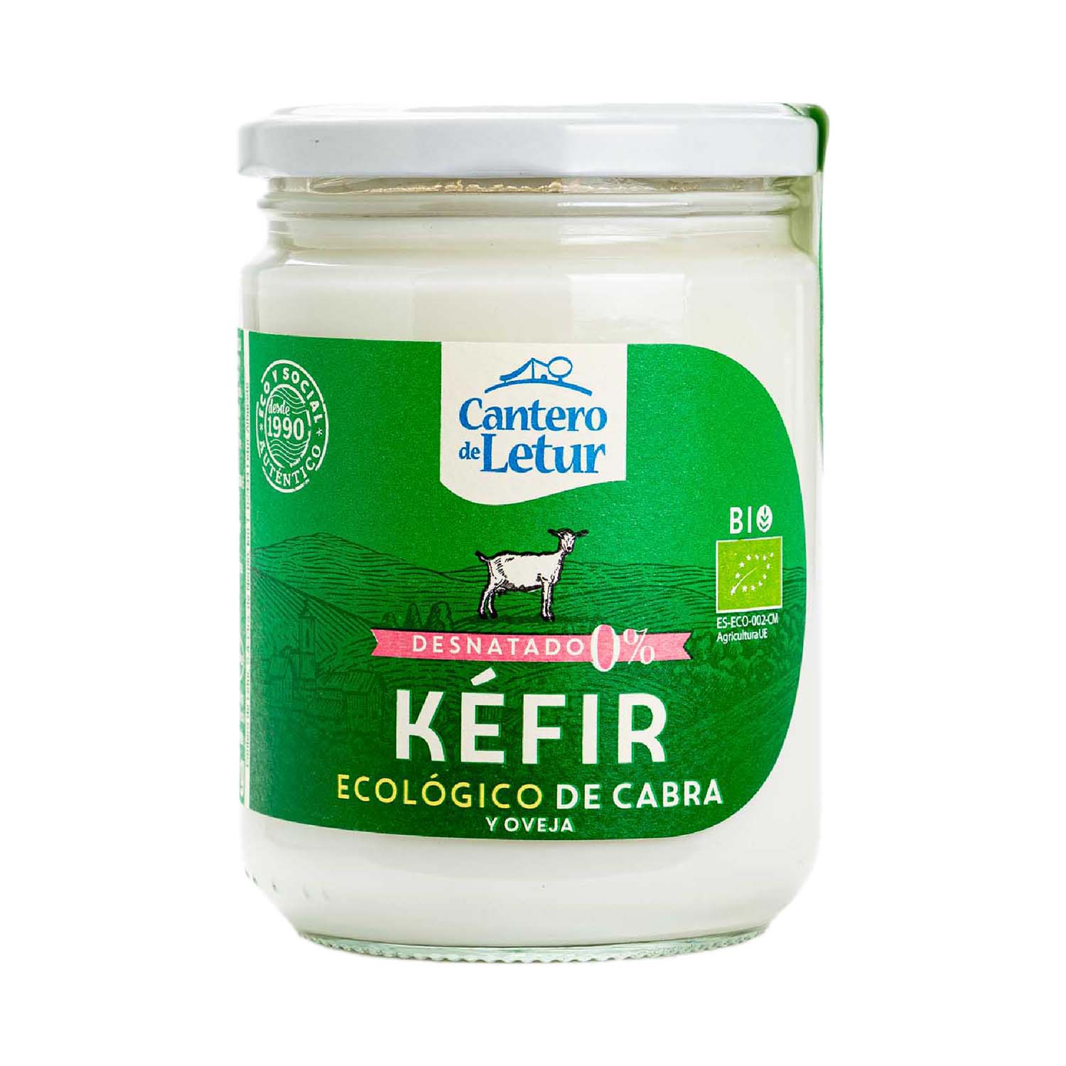 Kéfir de Cabra Desnatado 420g El Cantero De Letur