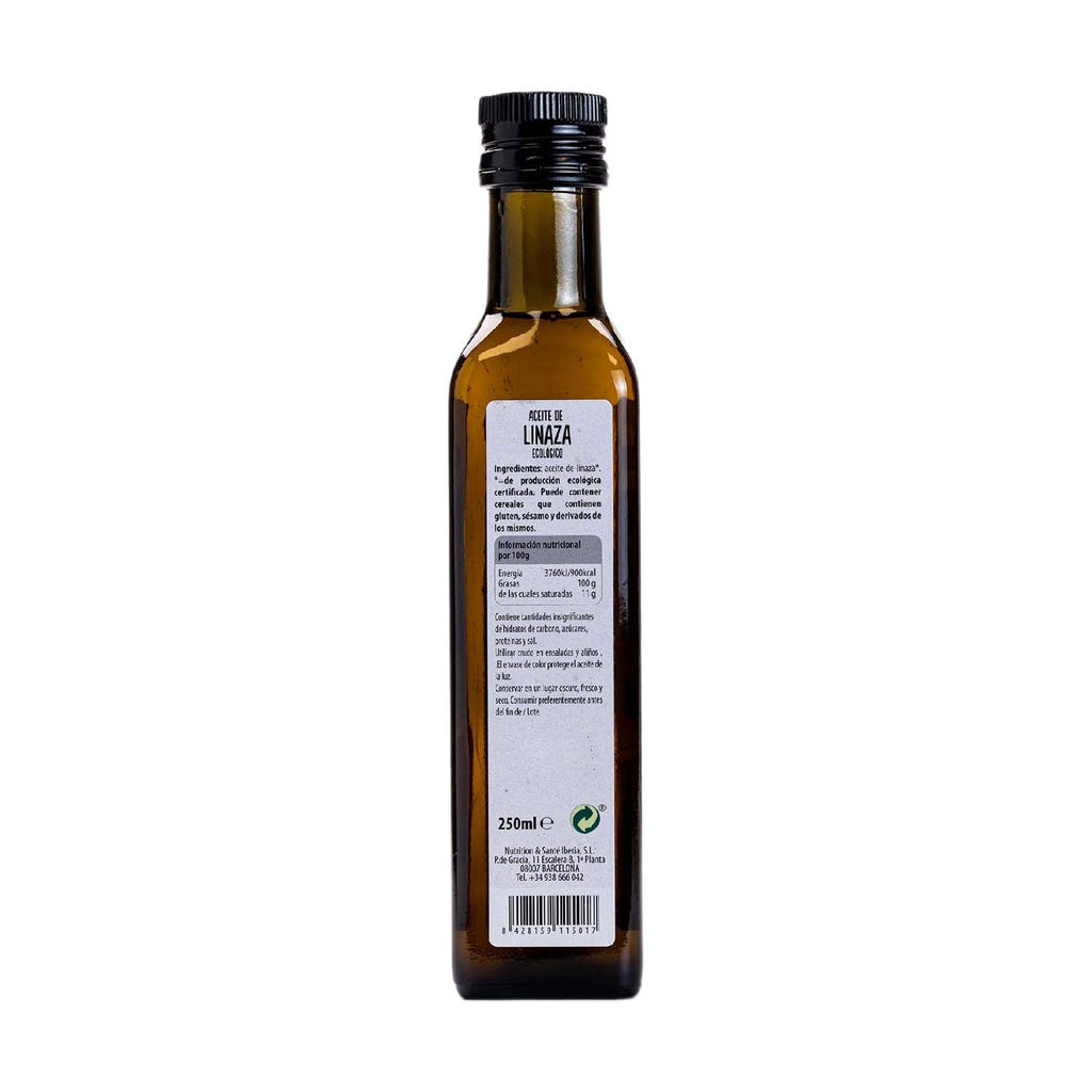Comprar Aceite De Linaza Bio 250 ml Natursoy