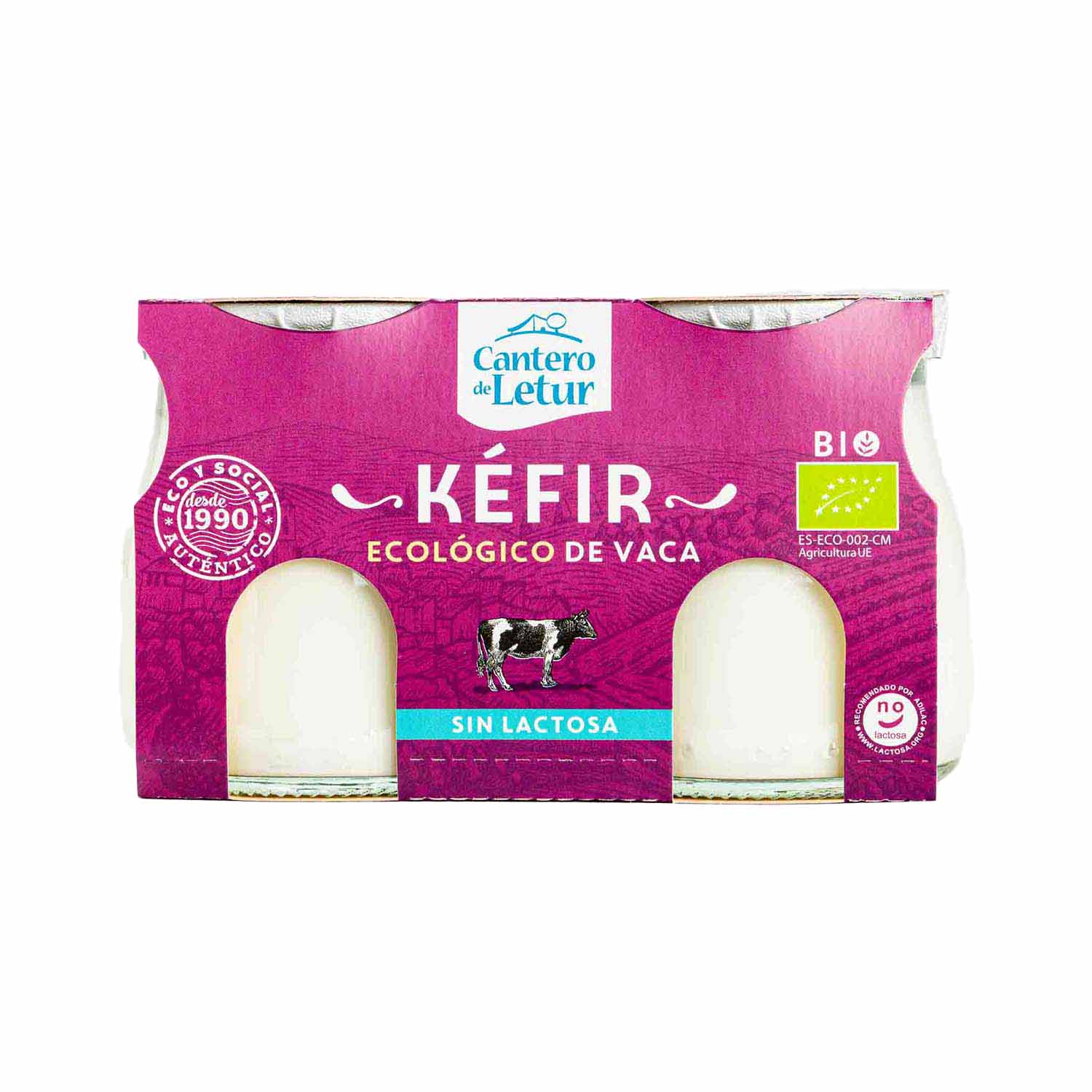 Kéfir de Vaca Sin Lactosa 2uds El Cantero De Letur