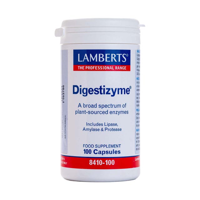 Digestizyme 100 comprimidos Lamberts
