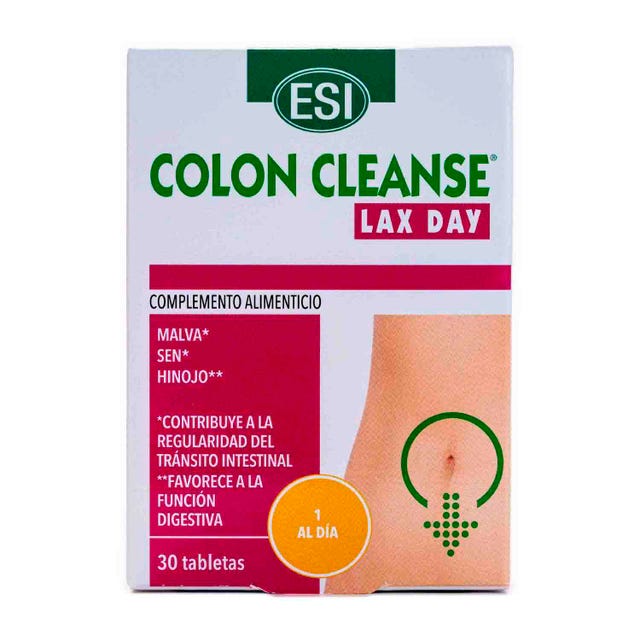 Colon Cleanse Lax Day 30 comprimidos Esi