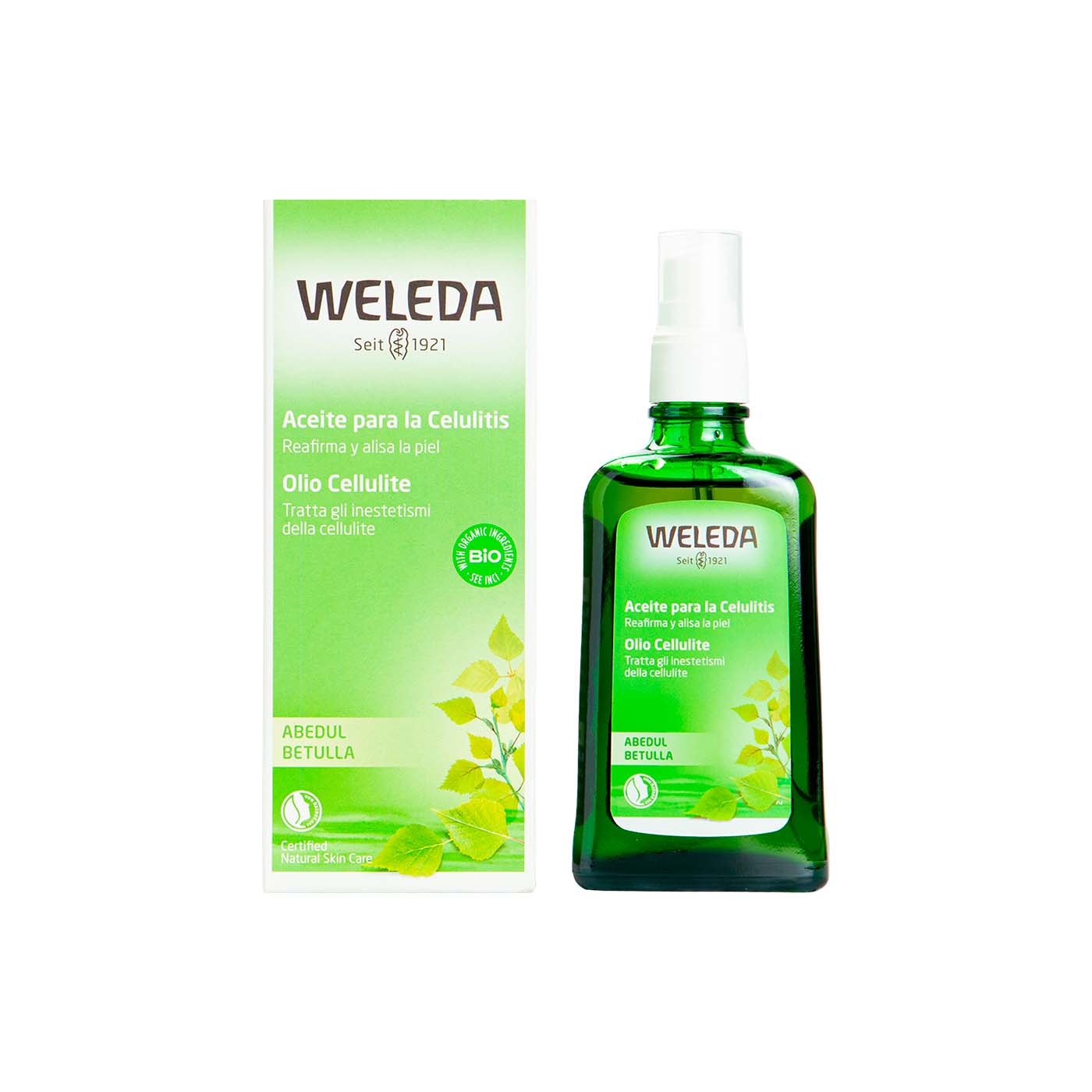 Aceite anticelulítico de abedul 100ml Weleda