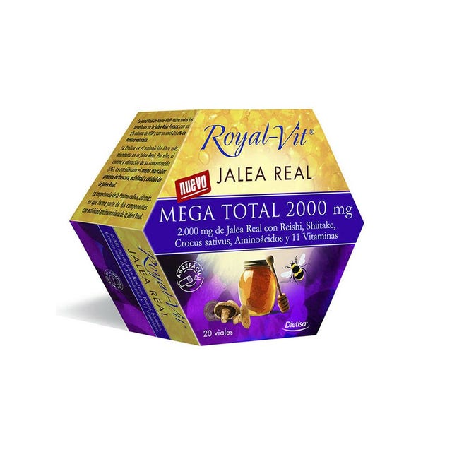 Jalea Real Mega Total 20 viales Dietisa