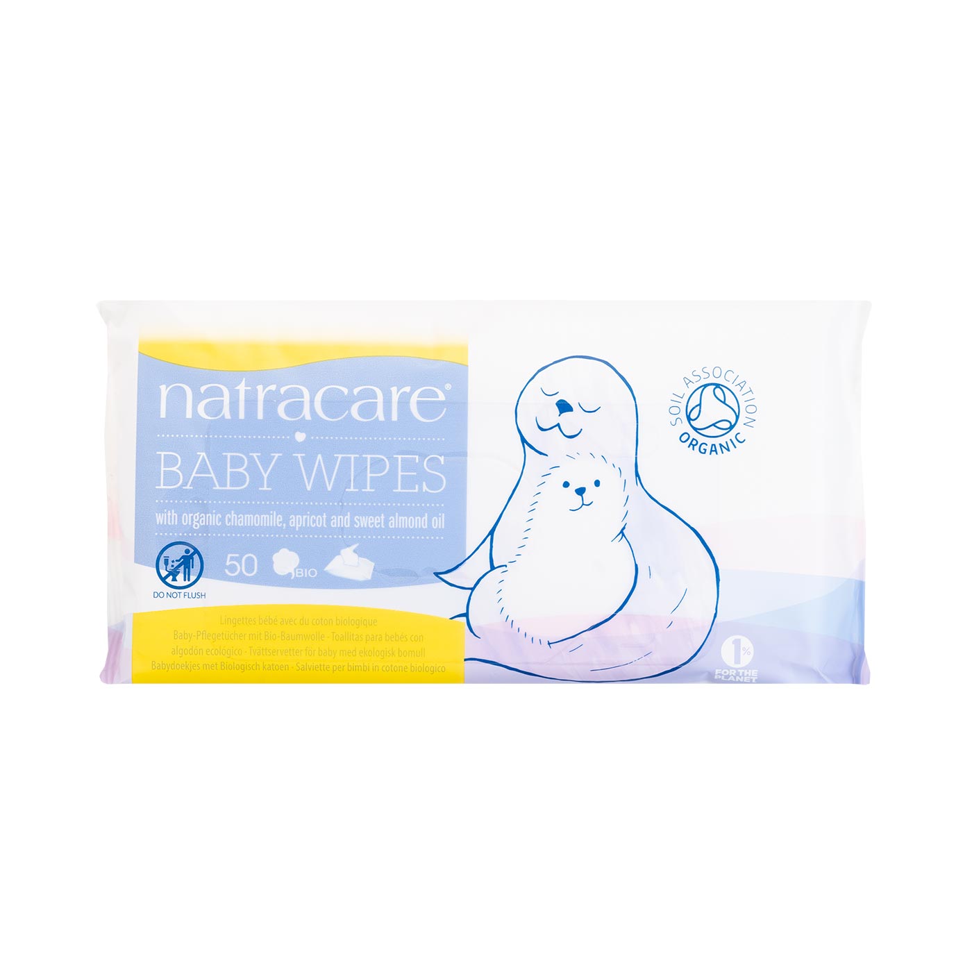 Toallitas de bebé 50uds Natracare