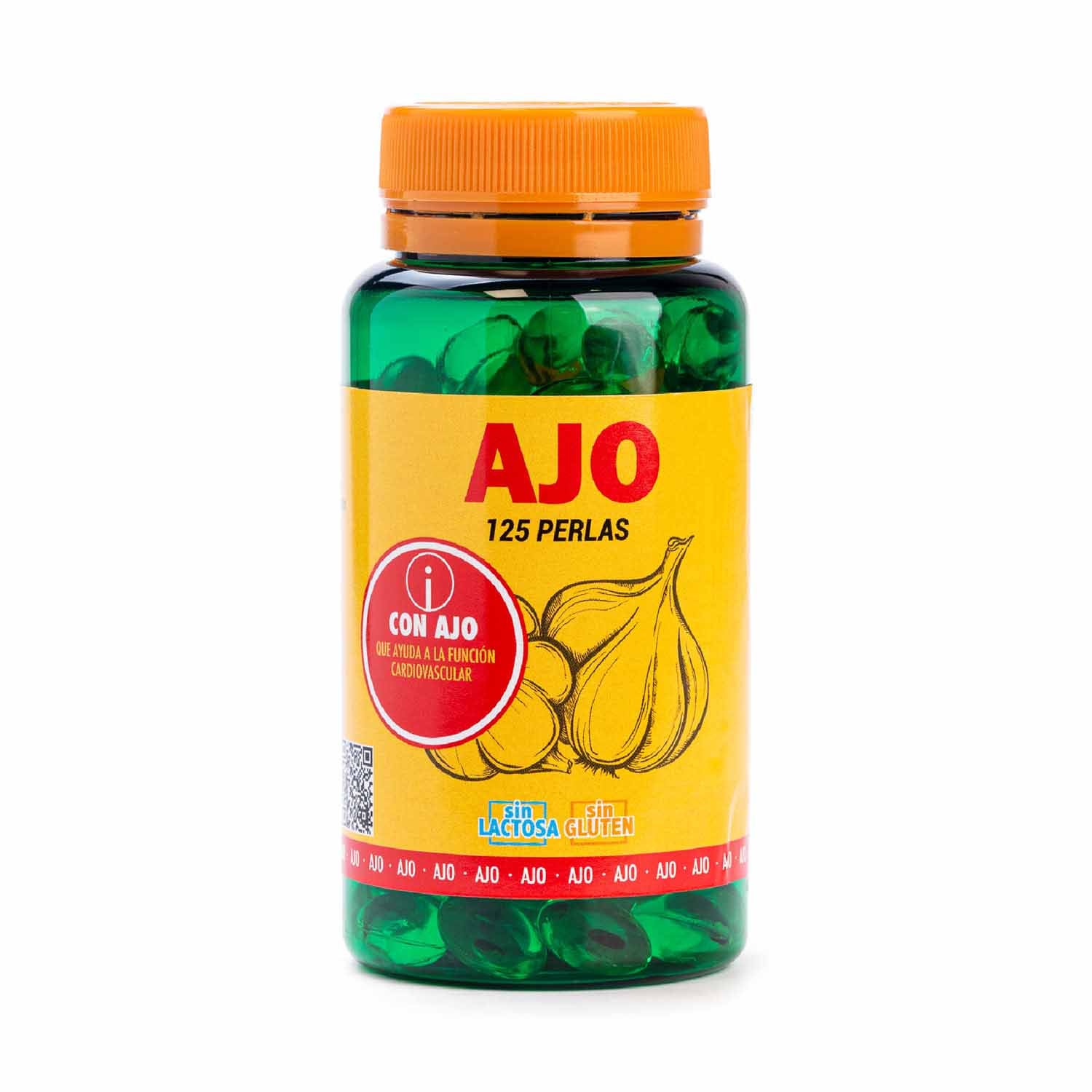 Ajo En Perlas 500mg 125 cápsulas Terra Verda