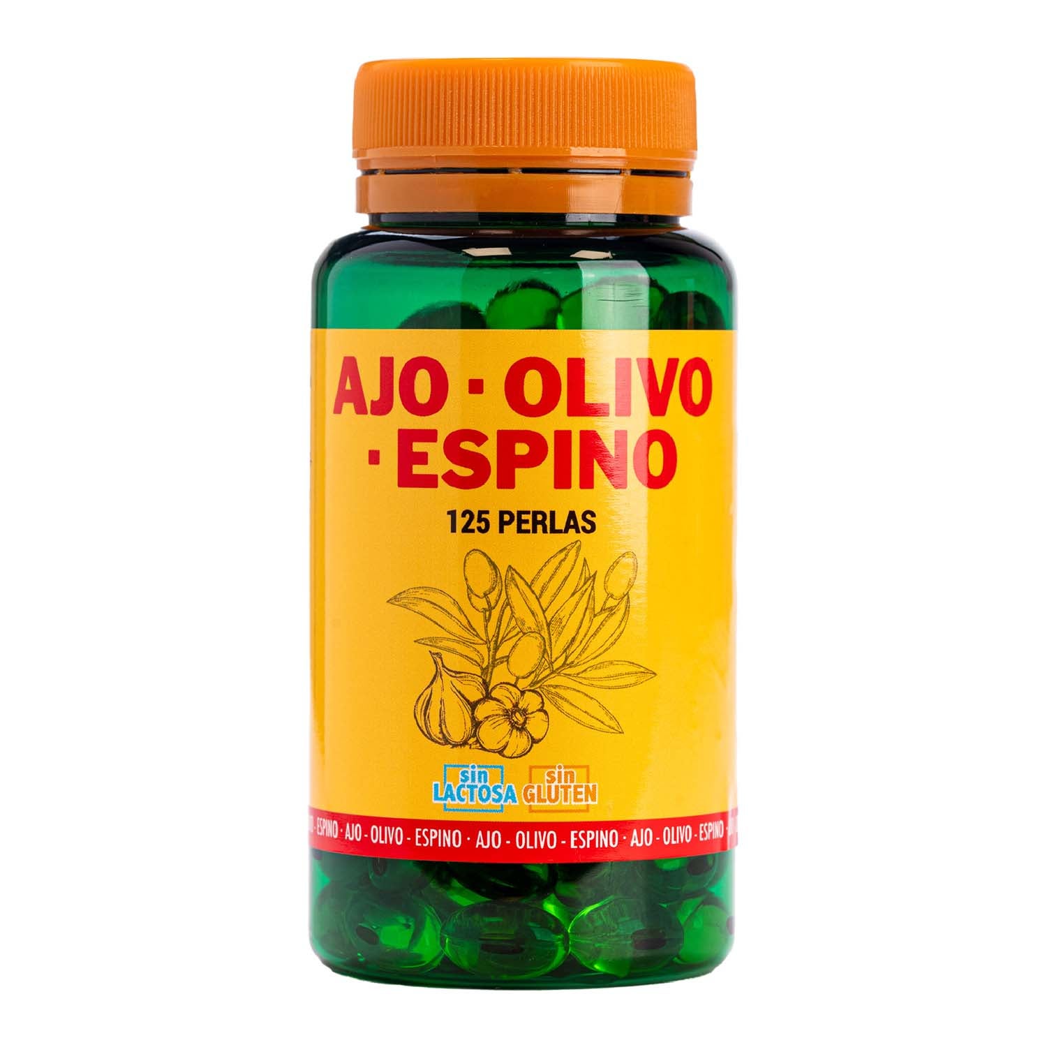 Ajo, Olivo y Espino Blanco 125 cápsulas Terra Verda