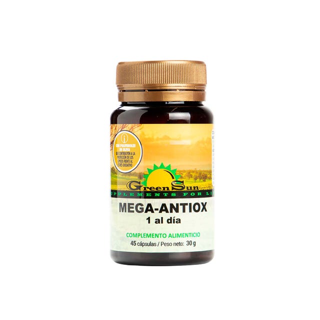 Mega-Antiox 45 cápsulas Green Sun
