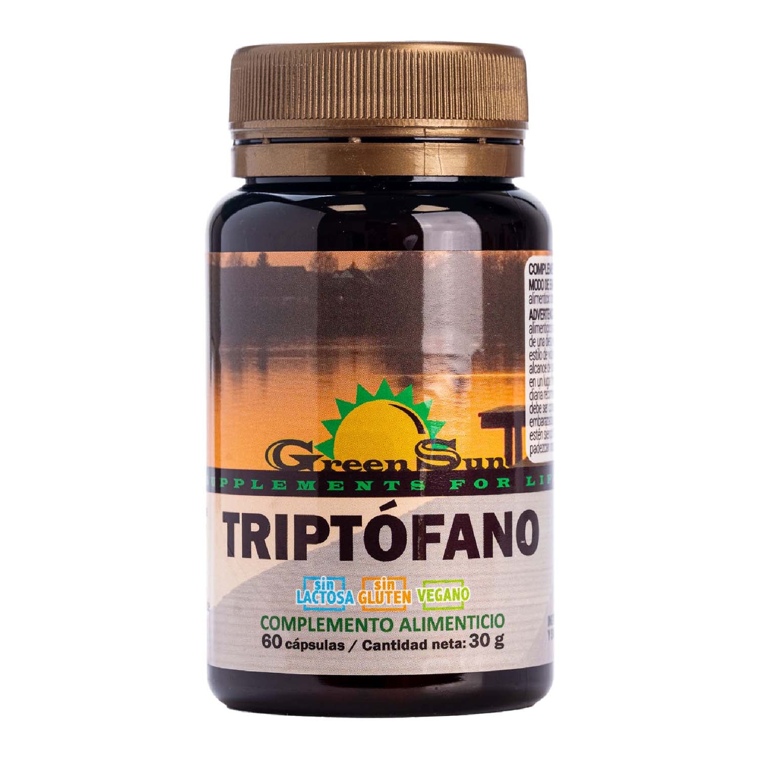 Triptófano L-5HTP 60 cápsulas Green Sun