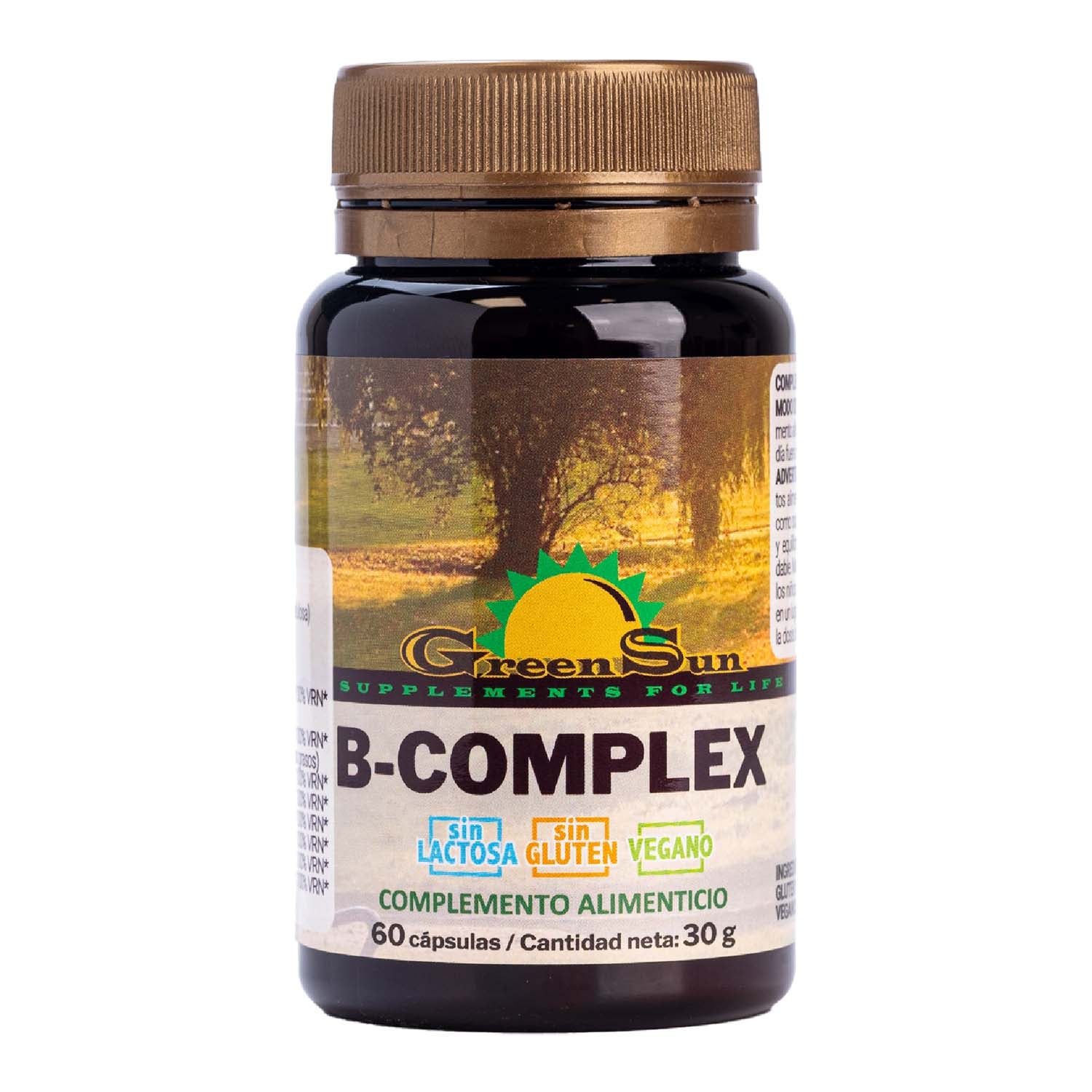 B-Complex 60 cápsulas Green Sun