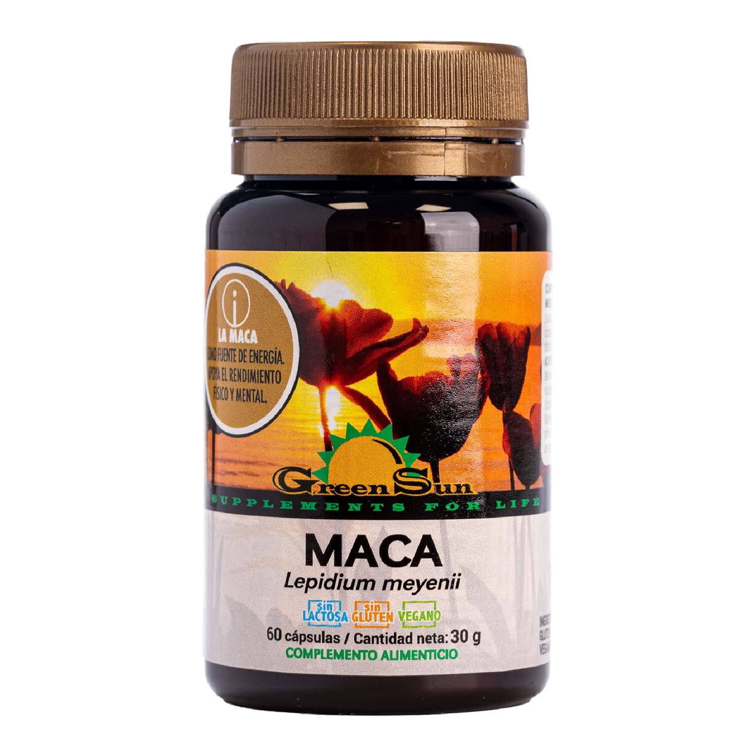Maca Andina 60 cápsulas Green Sun