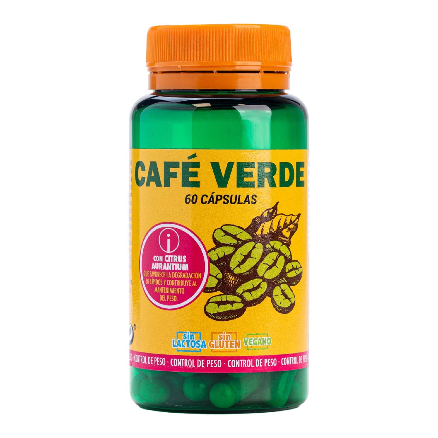 Café verde 60 cápsulas Terra Verda
