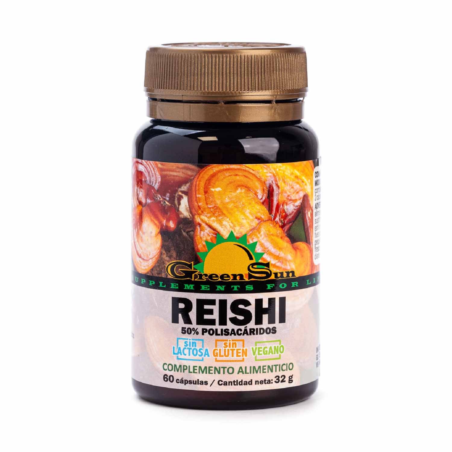 Reishi 60 cápsulas Green Sun