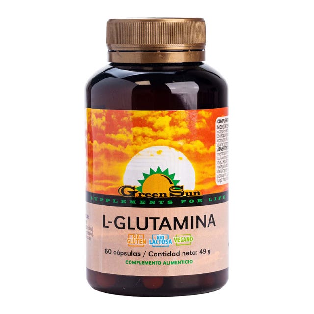 L-Glutamina 725mg 60 cápsulas Green Sun