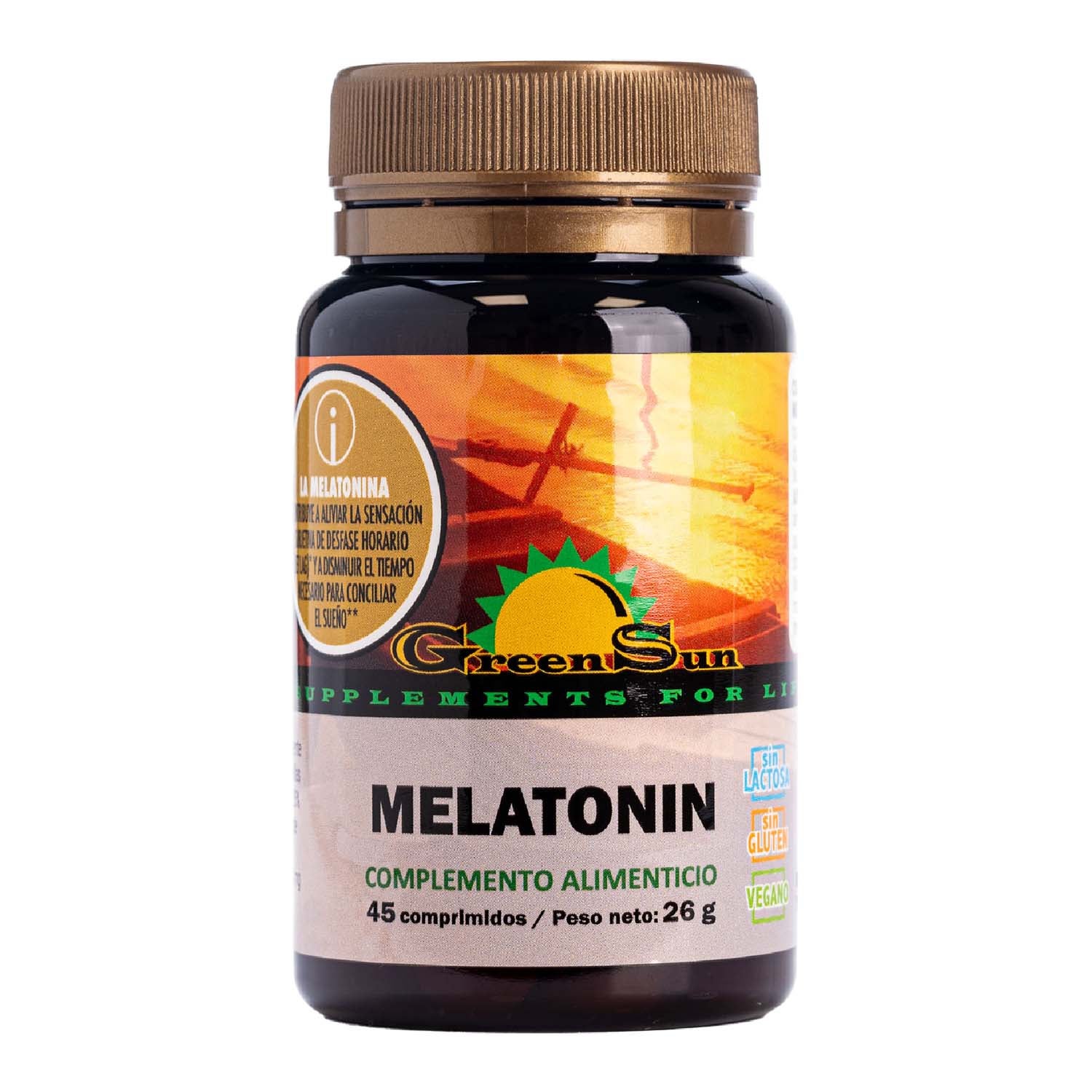 Melatonina 45 comprimidos Green Sun