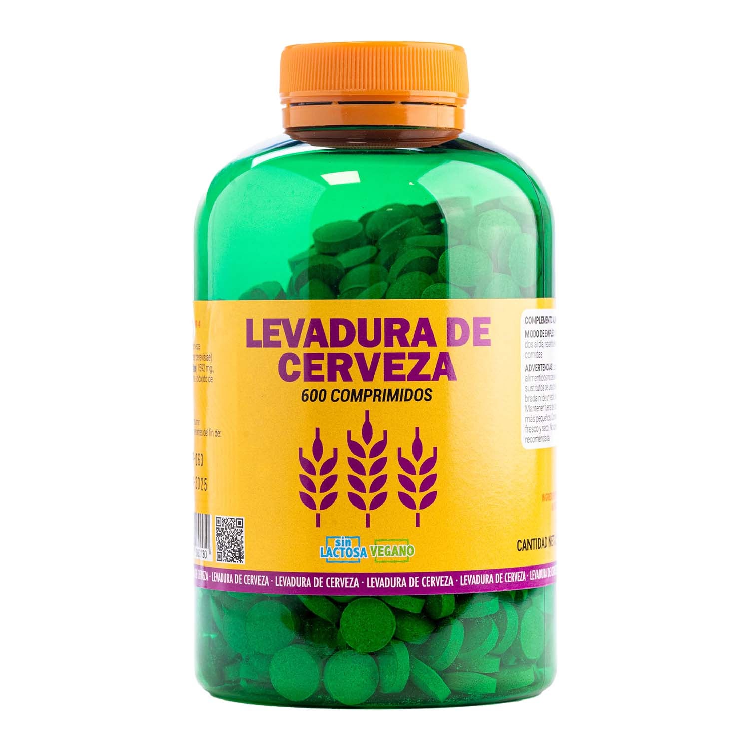 Levadura de cerveza 600 comprimidos Terra Verda