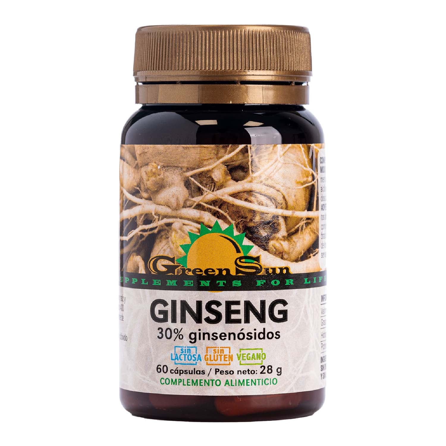 Ginseng 60 cápsulas Green Sun