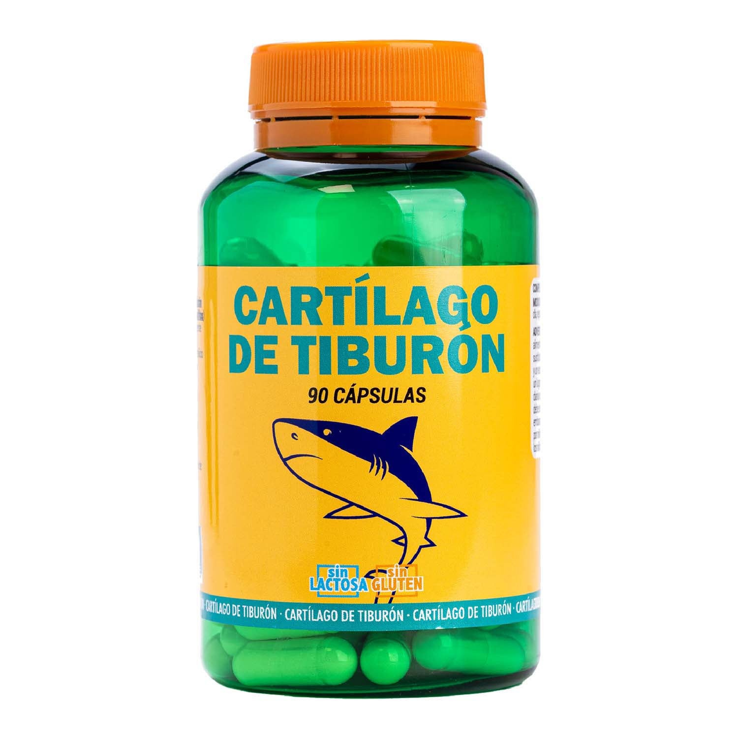 Cartílago de tiburón 90 cápsulas Terra Verda