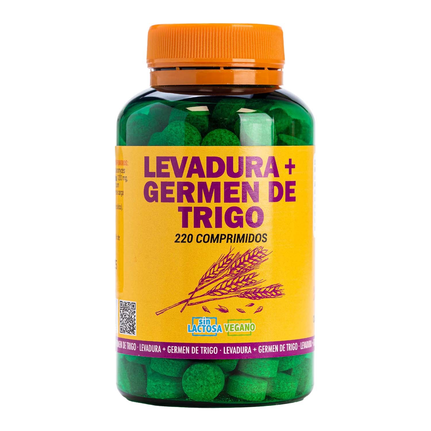 Levadura de cerveza y germen de trigo 220 comprimidos Terra Verda