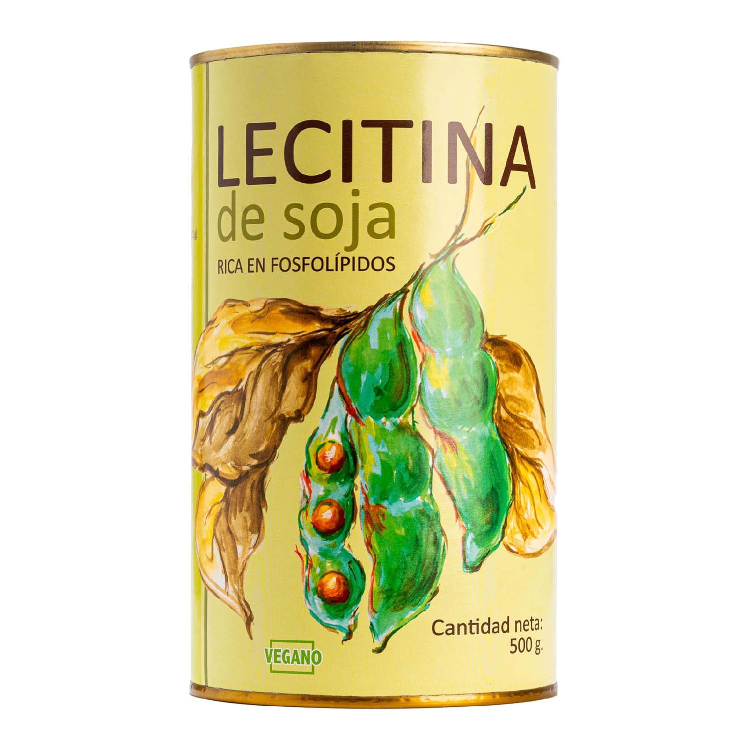 Lecitina de soja granulada 500g Terra Verda