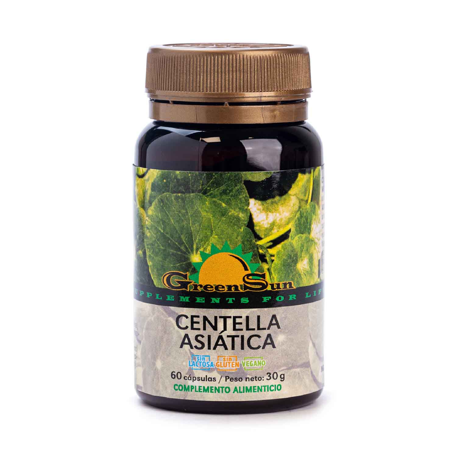 Centella asiática 60 cápsulas Green Sun