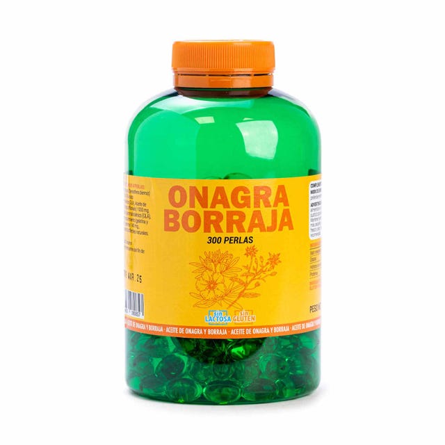 Aceite de Onagra y Borraja 300 cápsulas Terra Verda