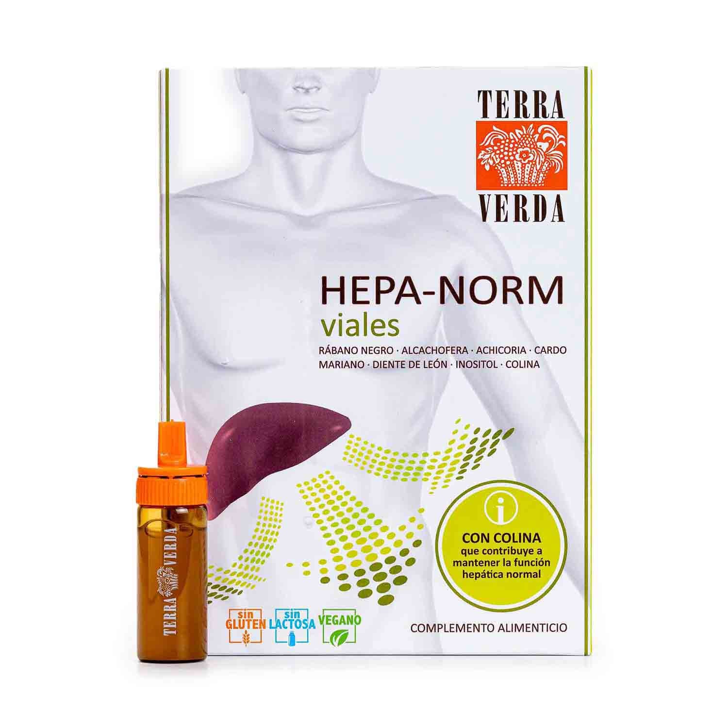 Hepanorm 200ml (20 viales de 10ml) Terra Verda
