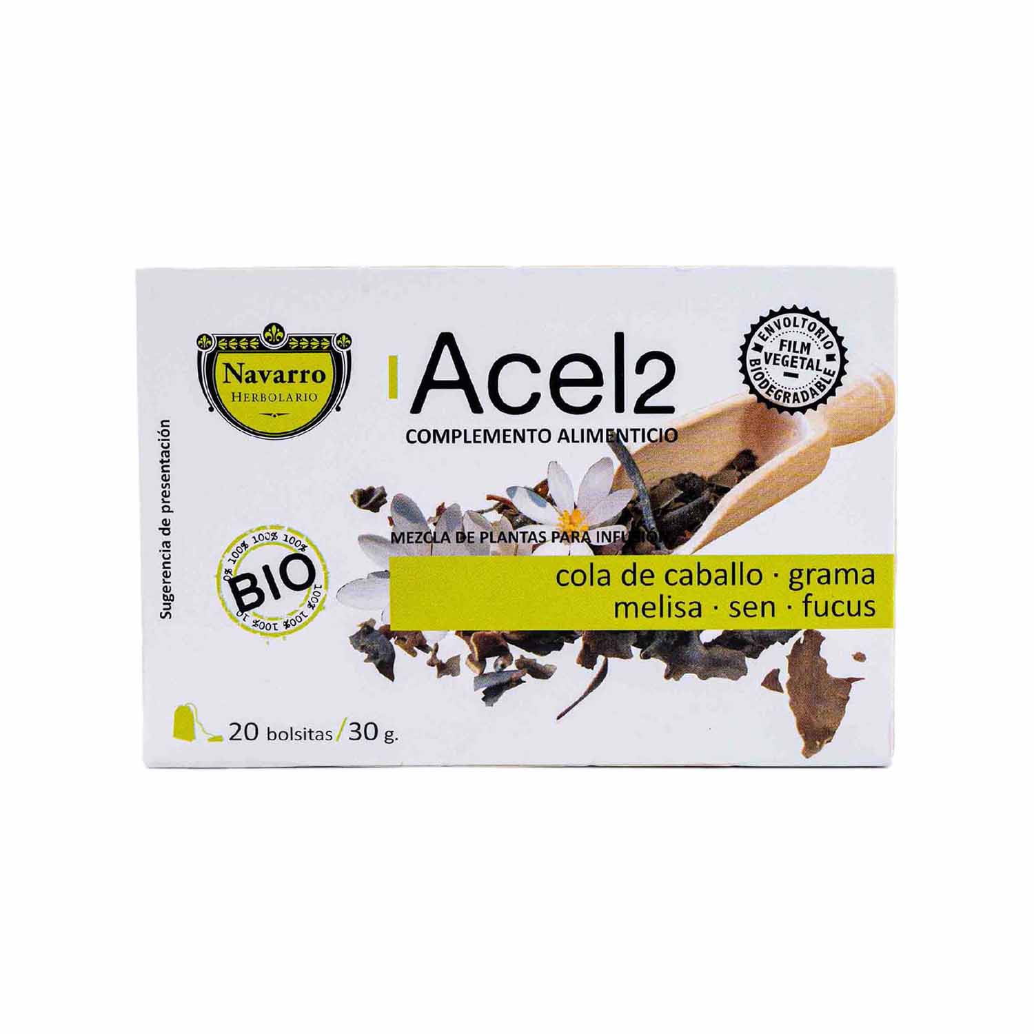Tisana Acel2 20uds Herbolario Navarro