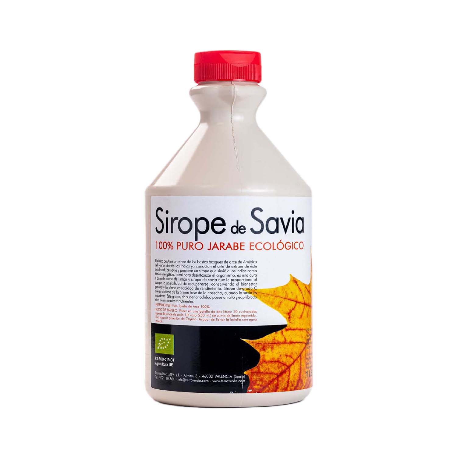 Sirope de Savia de Arce ecológica 1L Bio Cesta