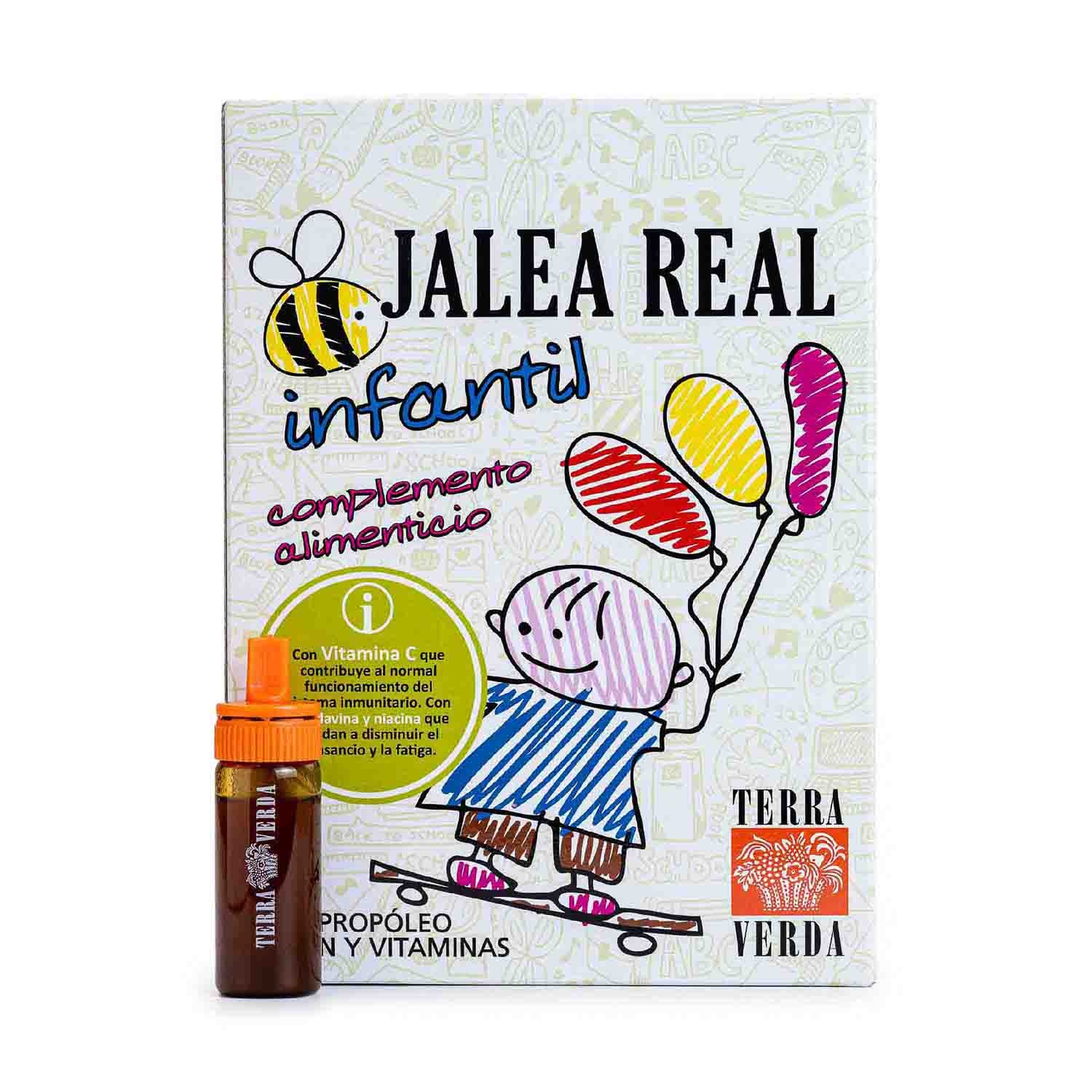 Jalea real infantil 20 viales Terra Verda