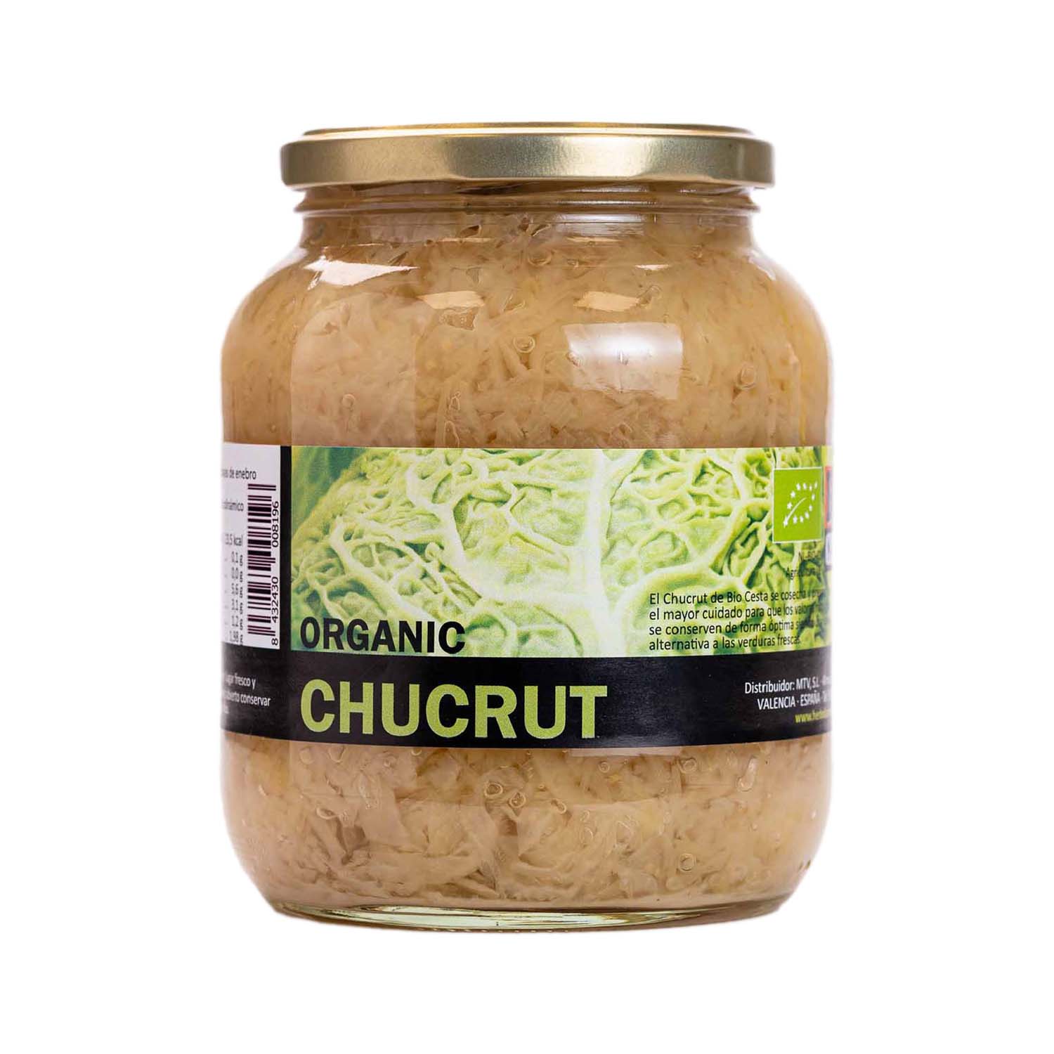 Chucrut en conserva 700ml Bio Cesta
