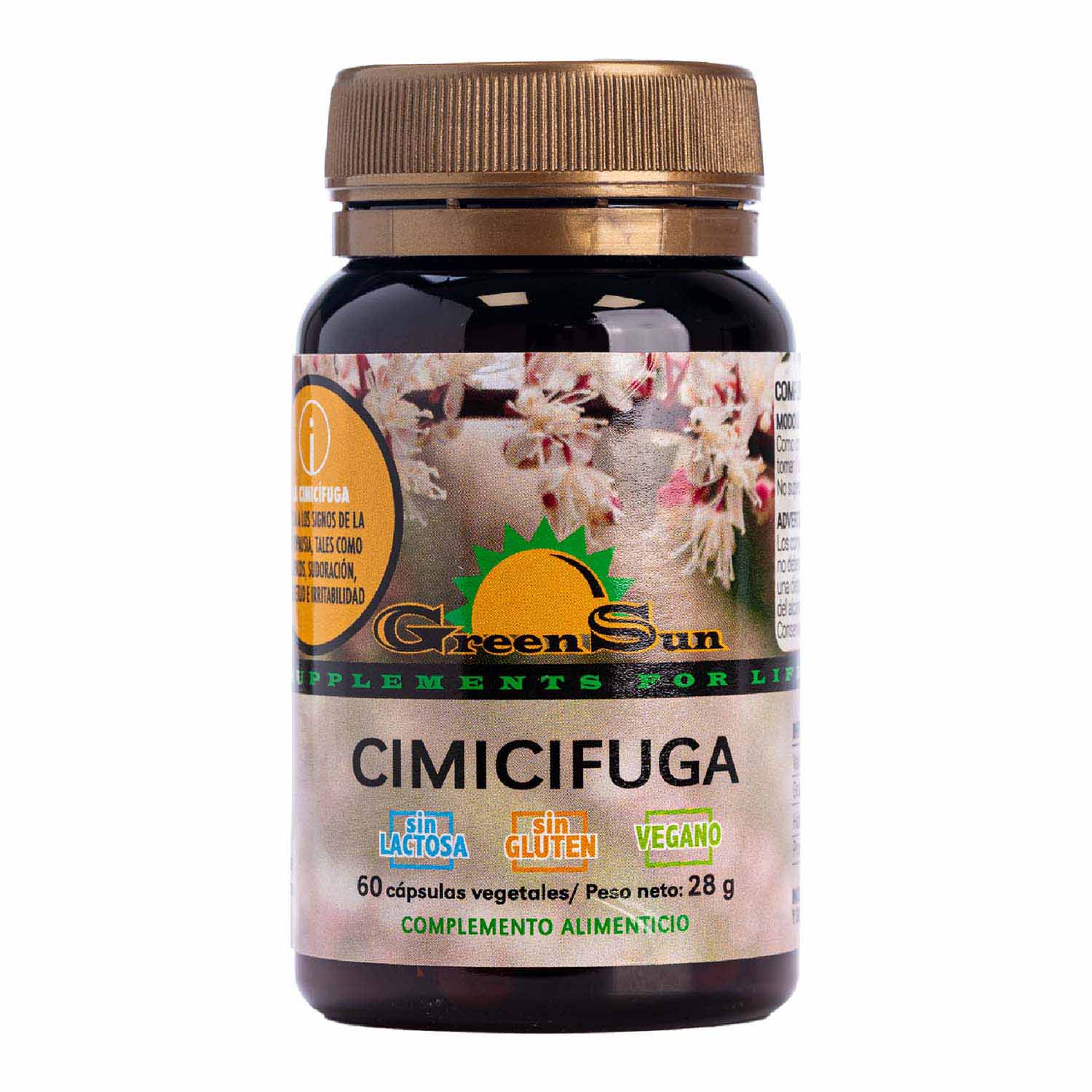 Cimicífuga 60 cápsulas Green Sun