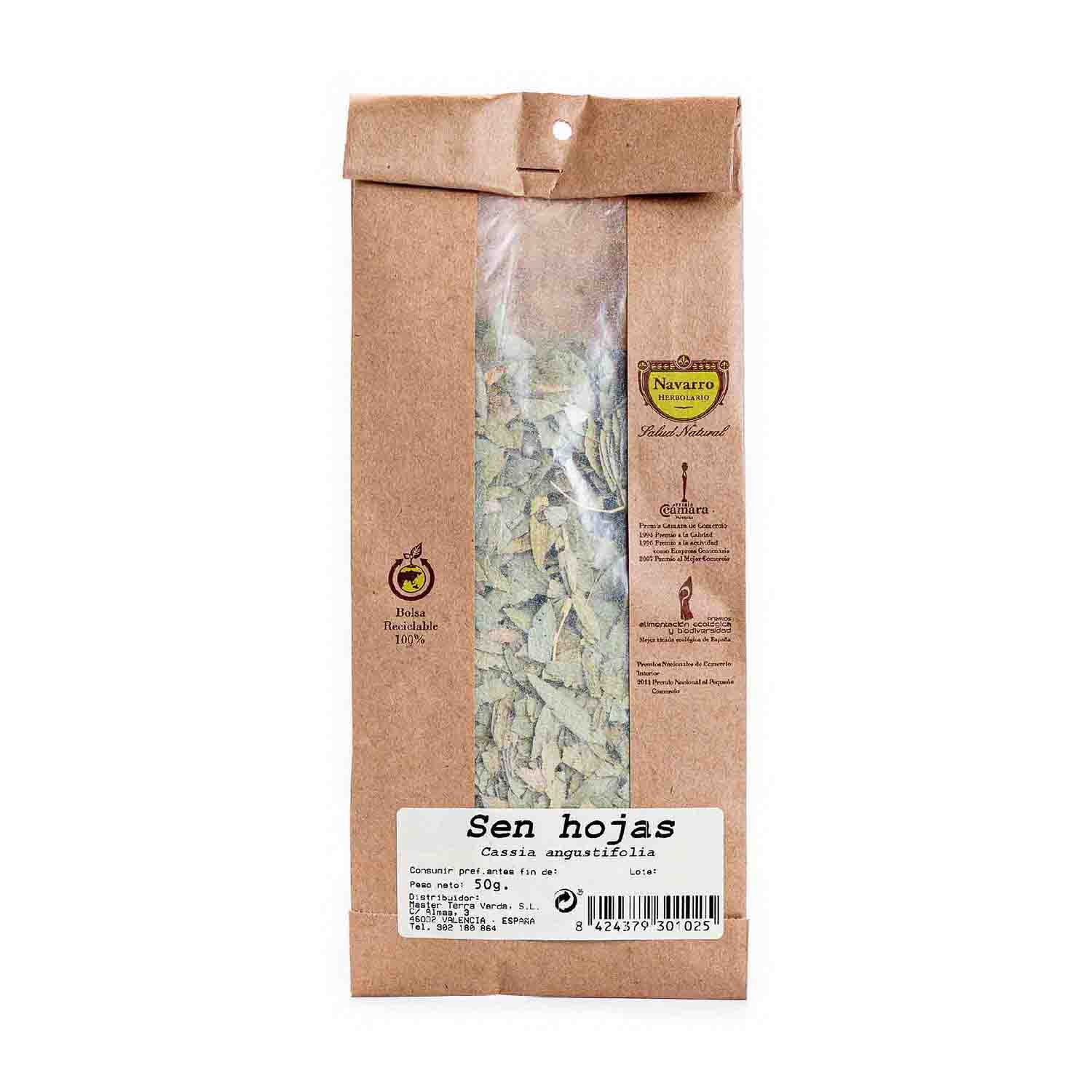 Sen a granel para infusión 50g Herbolario Navarro