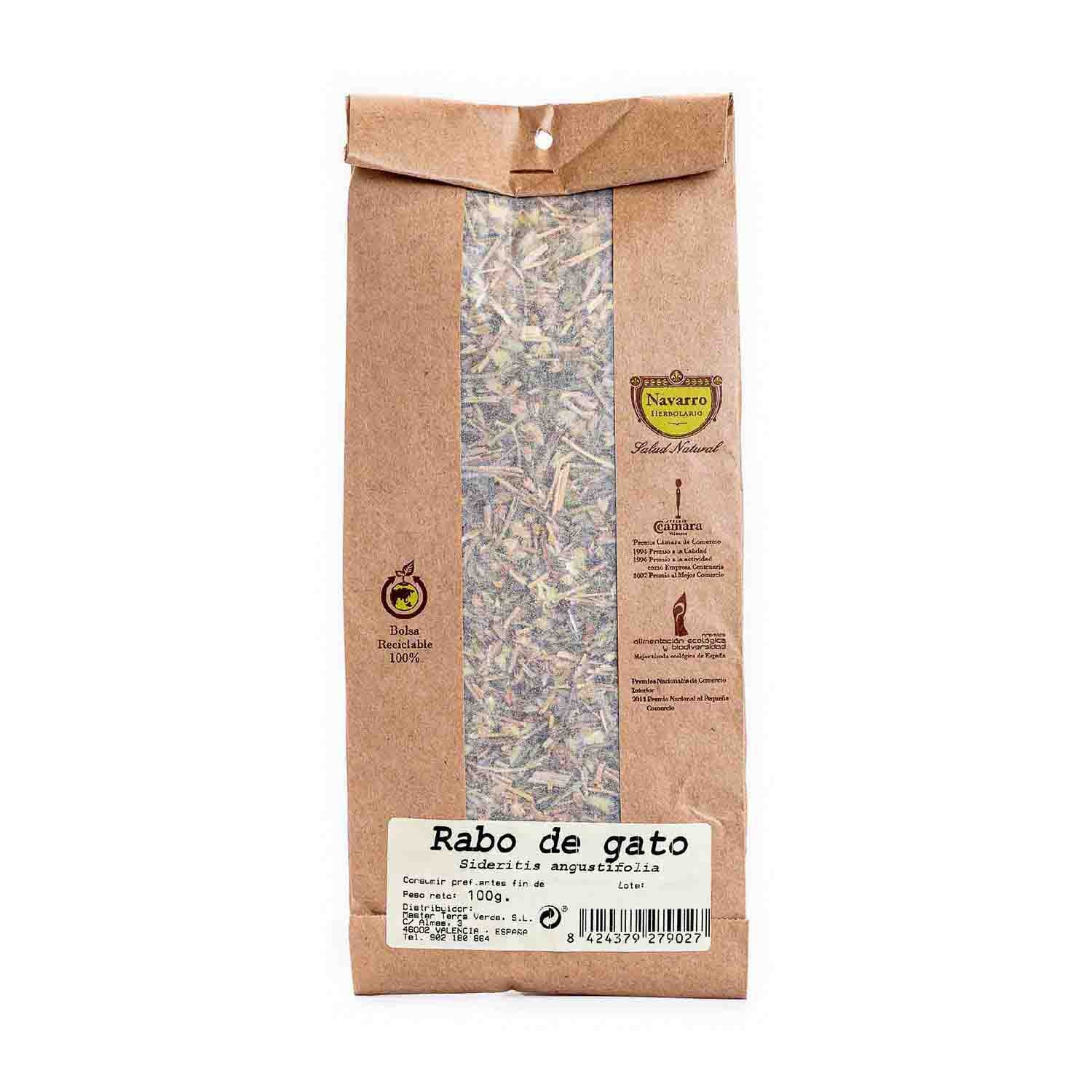 Rabo a granel para infusión 100g Herbolario Navarro