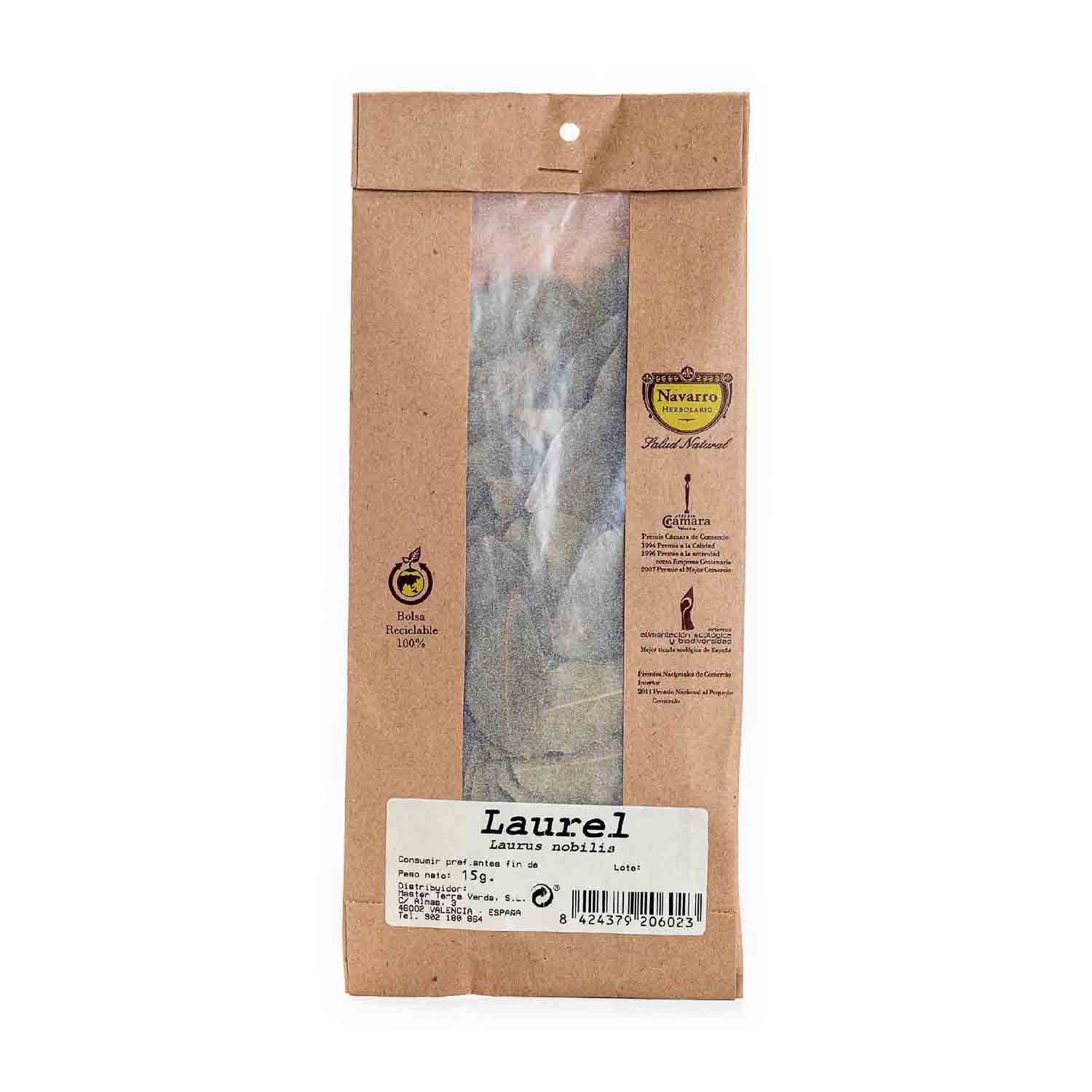 Laurel a granel para infusión 15g Herbolario Navarro