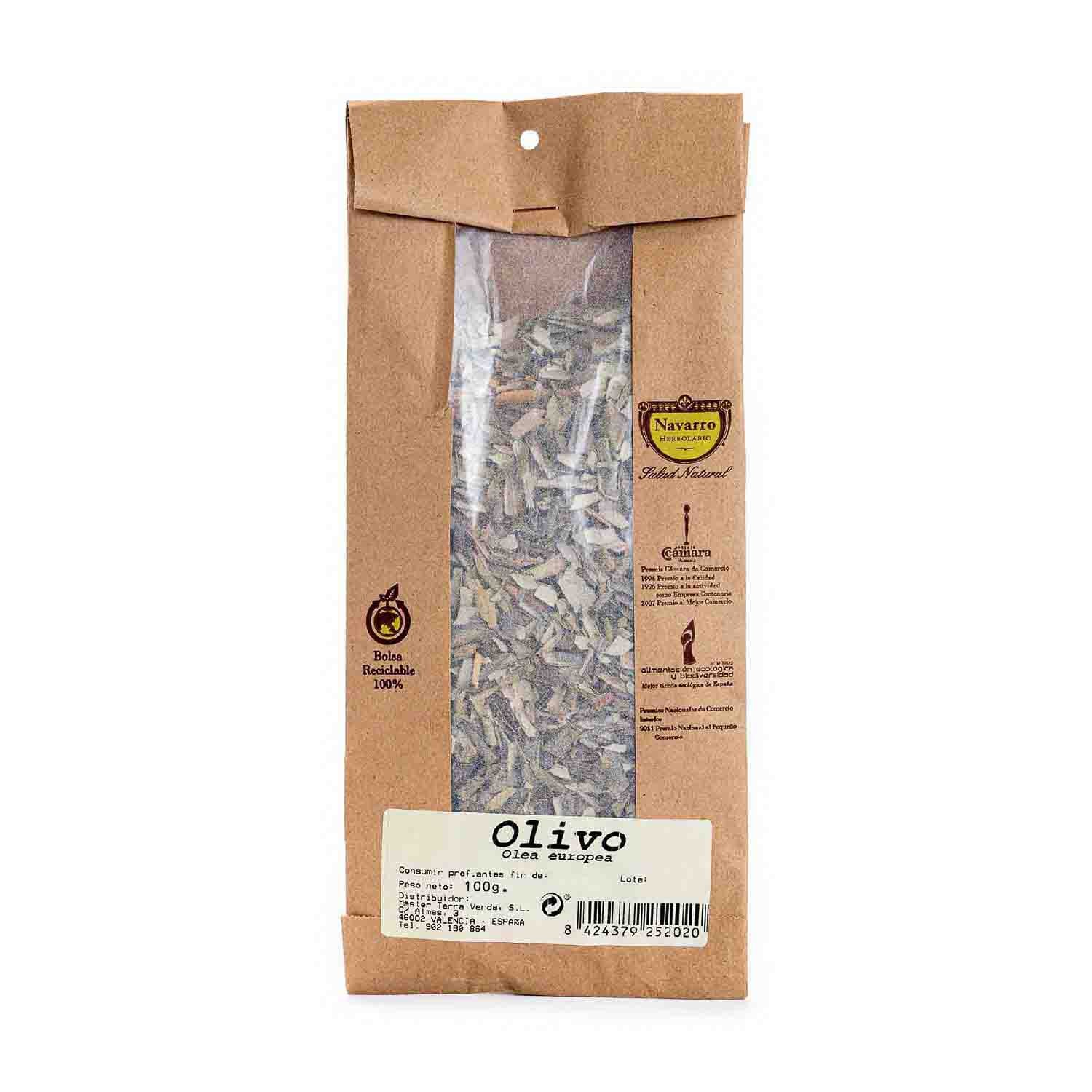 Olivo a granel para infusión 100g Herbolario Navarro