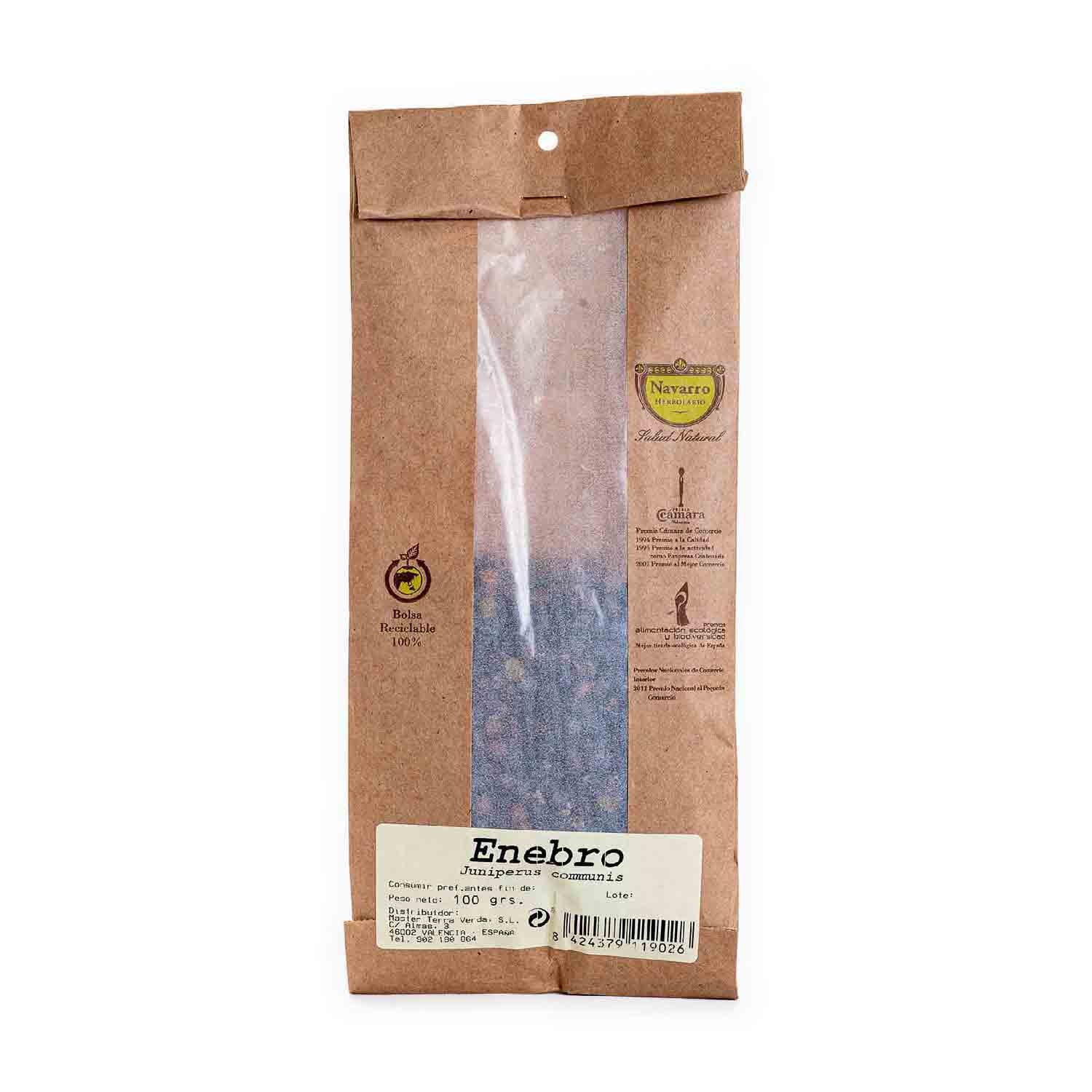 Enebro a granel 100g Herbolario Navarro