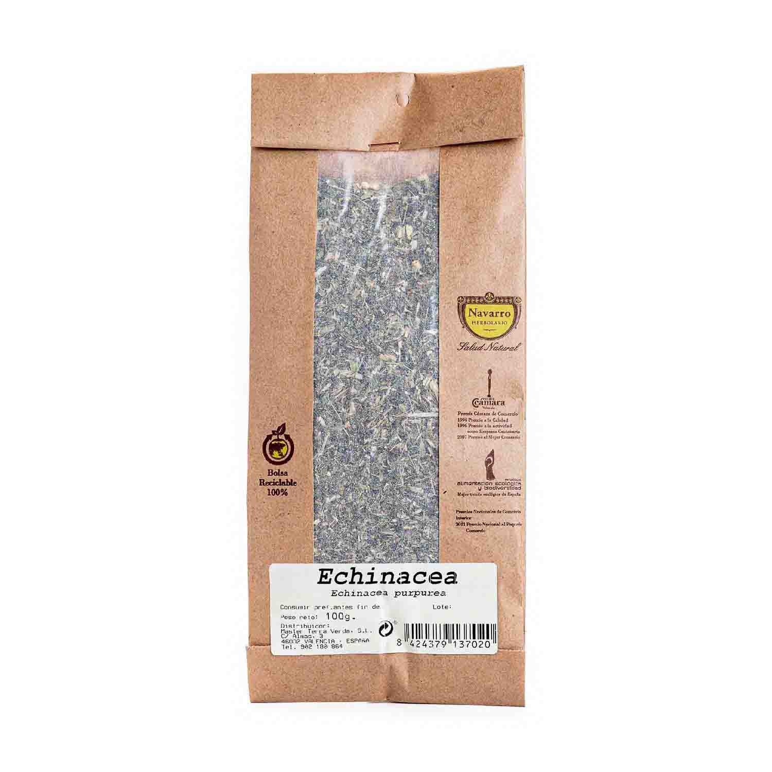 Equinácea a granel para infusión 100g Herbolario Navarro