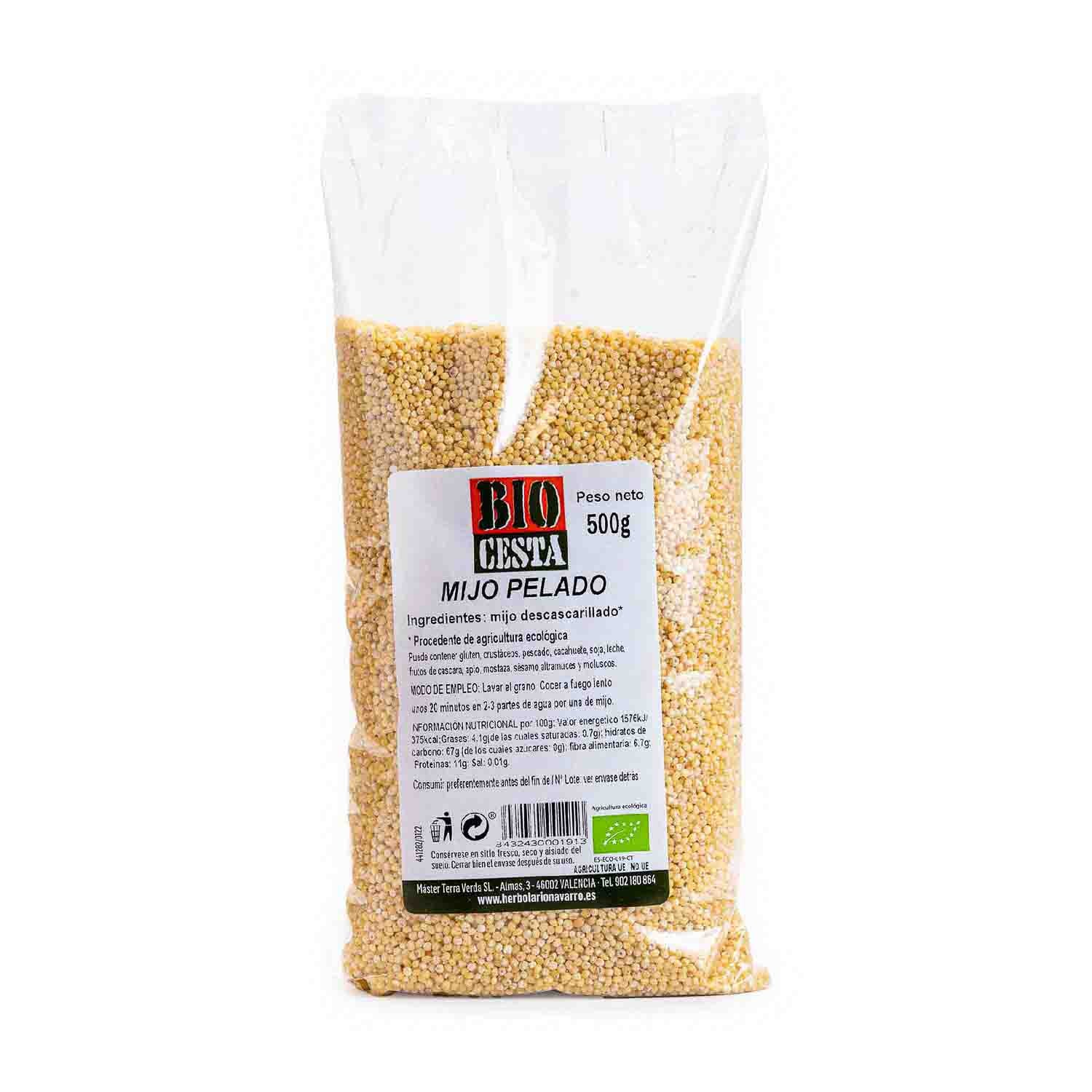 Mijo en grano bio 500g Bio Cesta