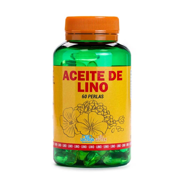 Aceite de Lino En Perlas de 1g 60 cápsulas Terra Verda