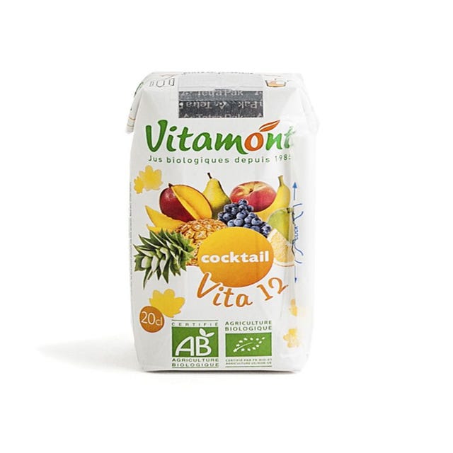 Zumo Vita 12 Vitaminas 200ml Vitamont
