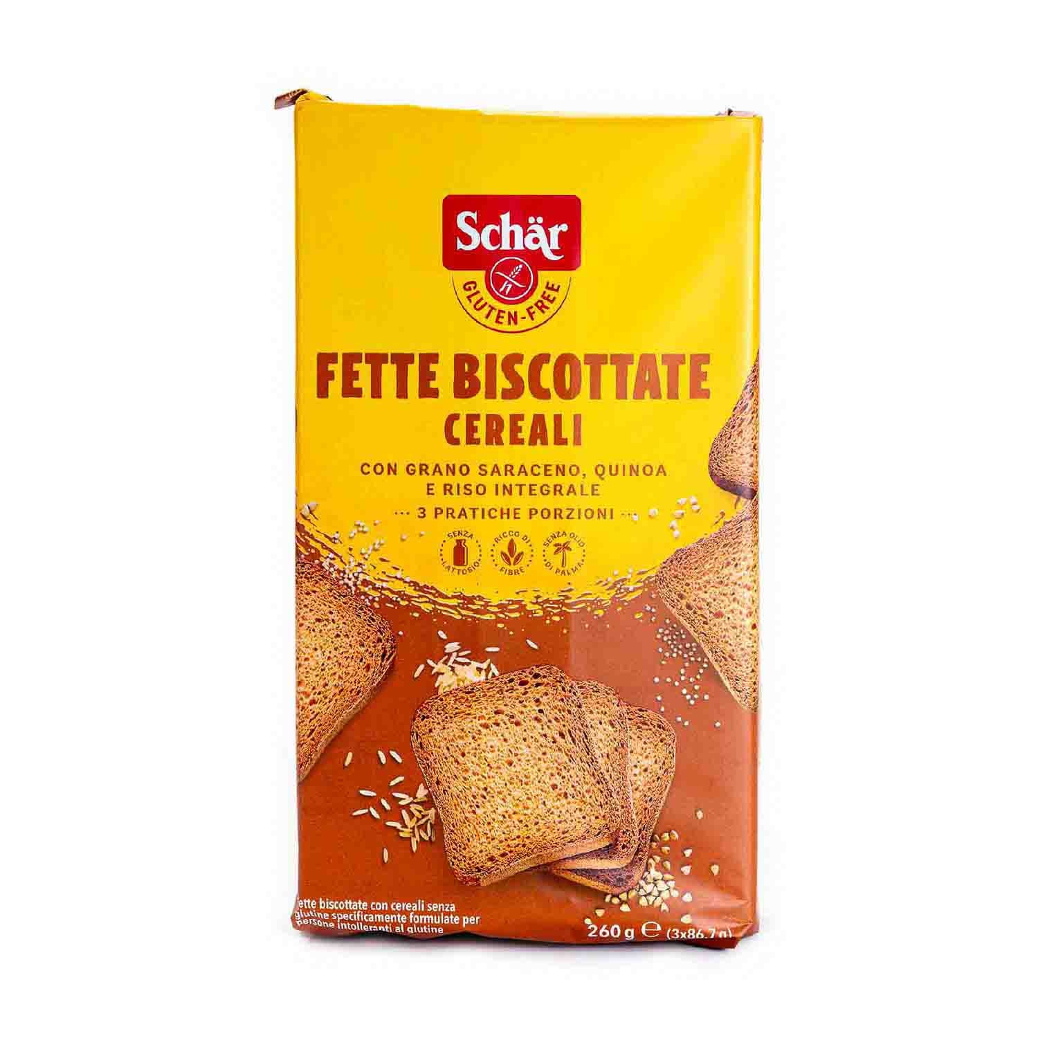Pan tostado cereali 250g Schär