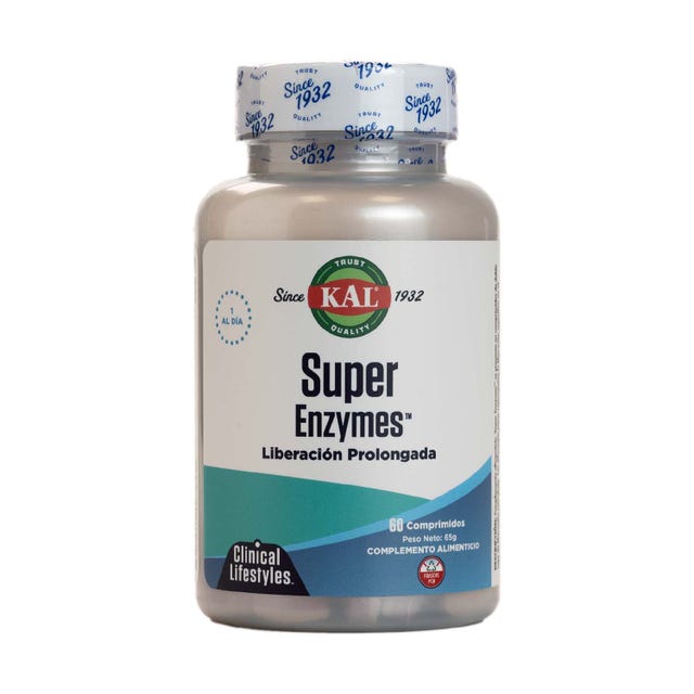 Super Enzymes 60 comprimidos Kal