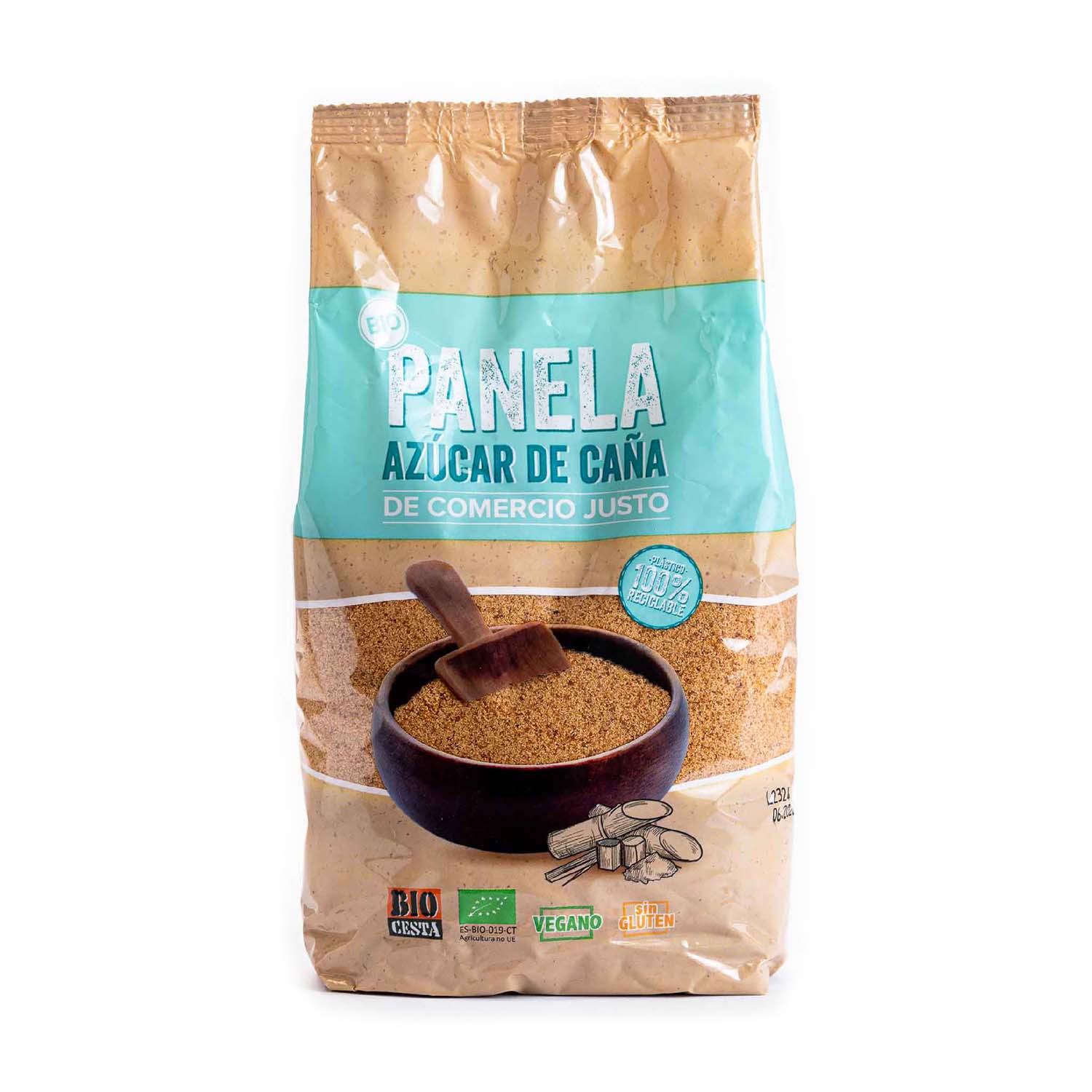 Azúcar Panela 1kg Bio Cesta