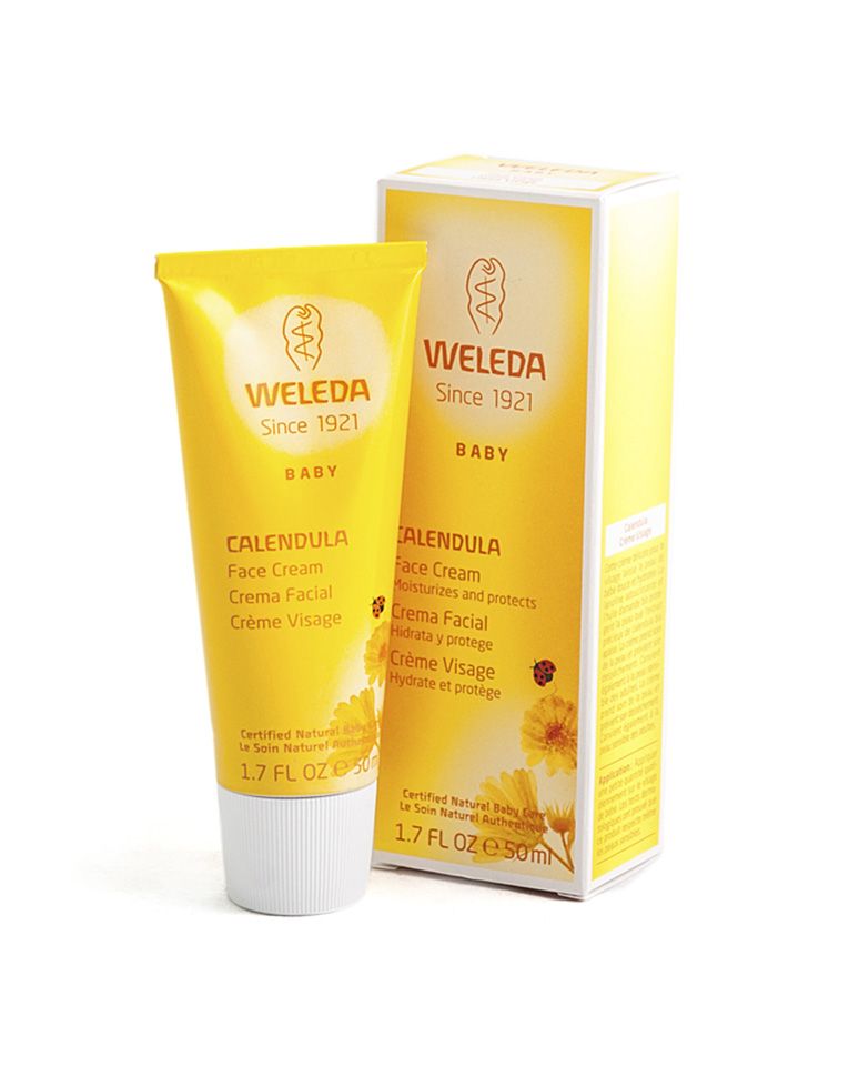 Crema facial de caléndula para bebé 50ml Weleda