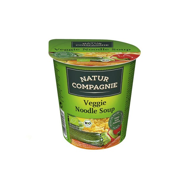 Pasta instantánea noodle verdura 50g Natur Compagnie
