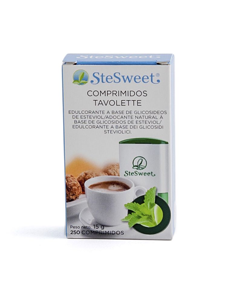 Extracto de Stevia tabletas 250 comprimidos Stesweet