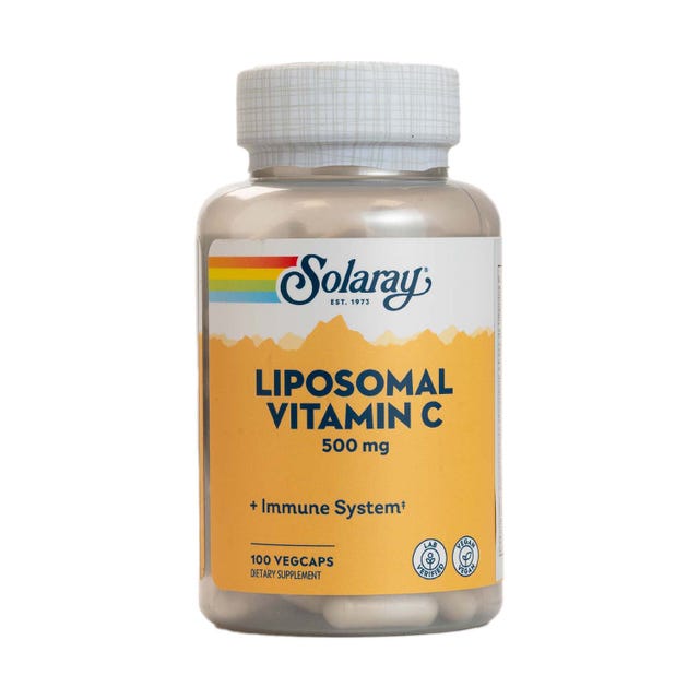 Vitamina C Liposomal 500mg 100 cápsulas Solaray