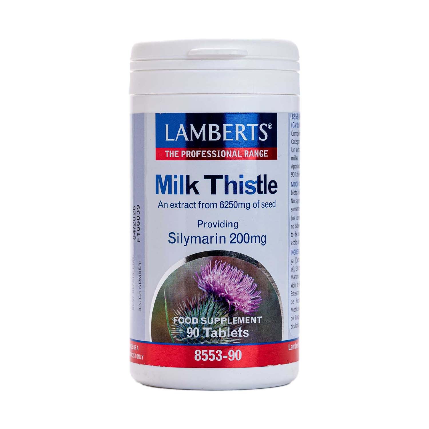 Cardo Mariano 90 cápsulas Lamberts